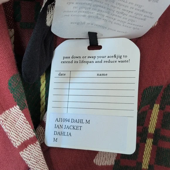 Ace & Jig Ian Jacket in Dahlia - Picture 5 of 6